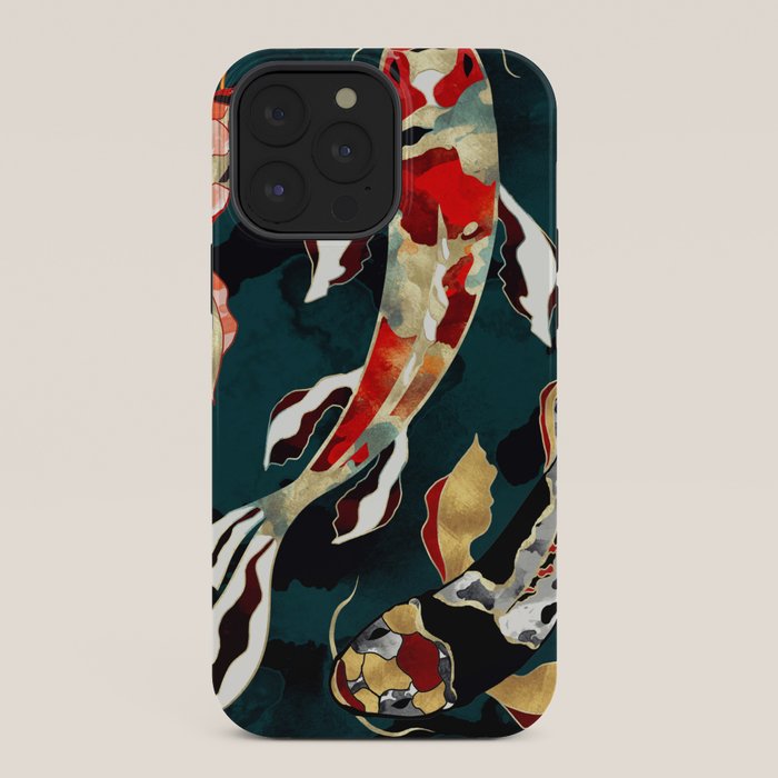 Metallic Koi iPhone Case