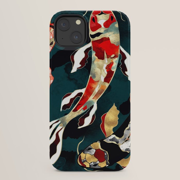 Metallic Koi iPhone Case