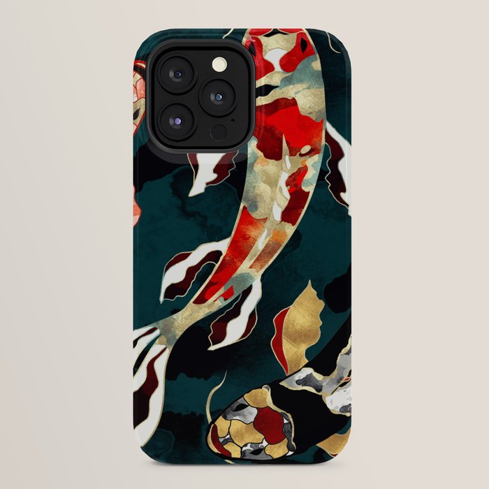 Metallic Koi iPhone Case