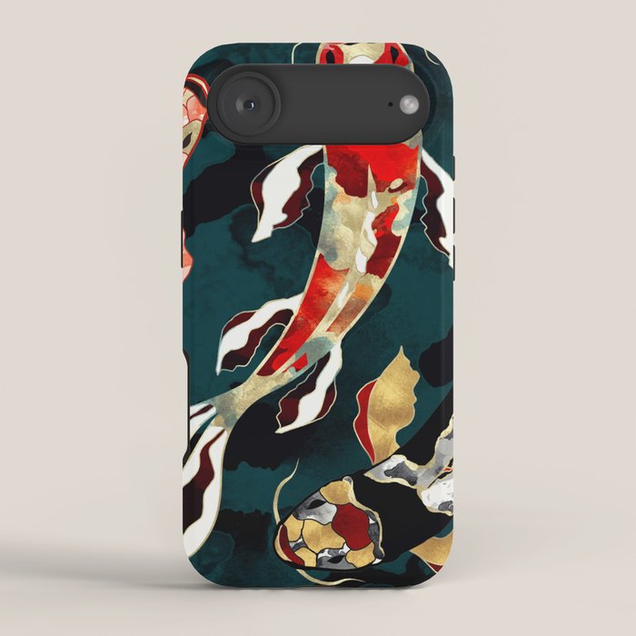 Metallic Koi iPhone Case