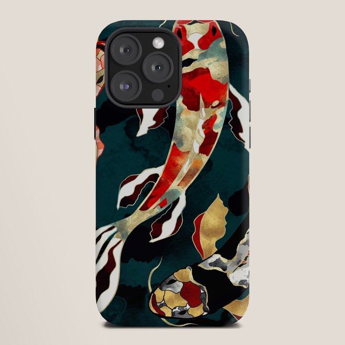 Metallic Koi iPhone Case