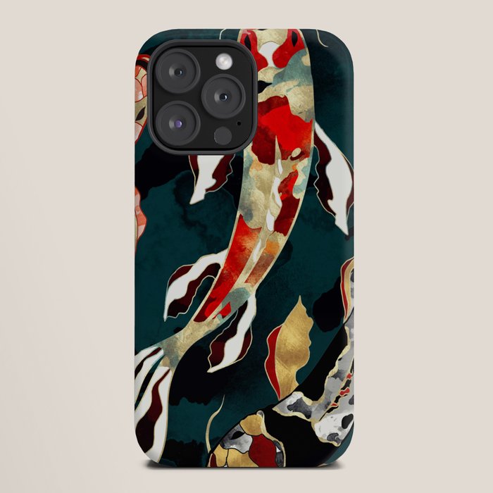Metallic Koi iPhone Case