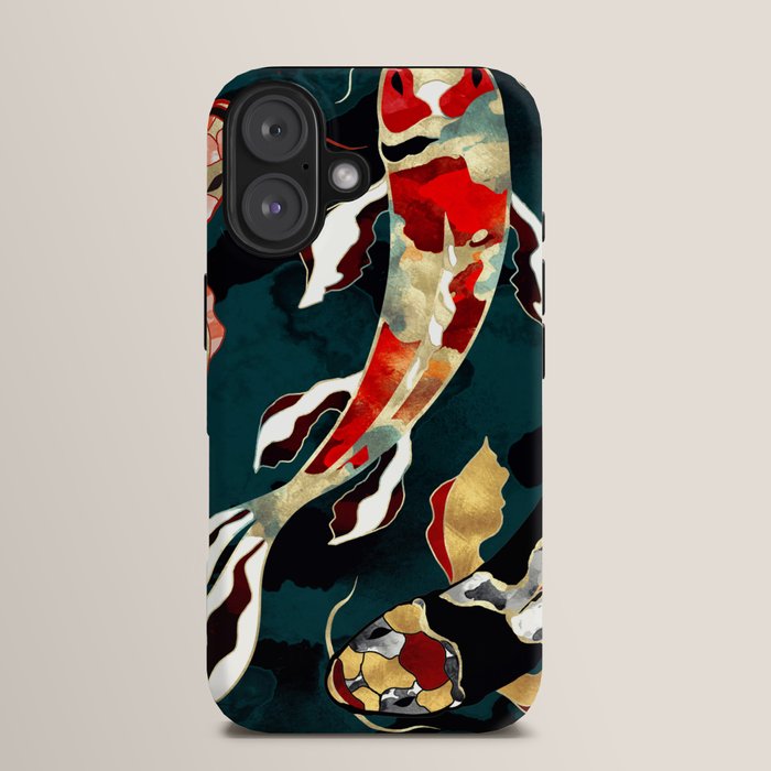 Metallic Koi iPhone Case