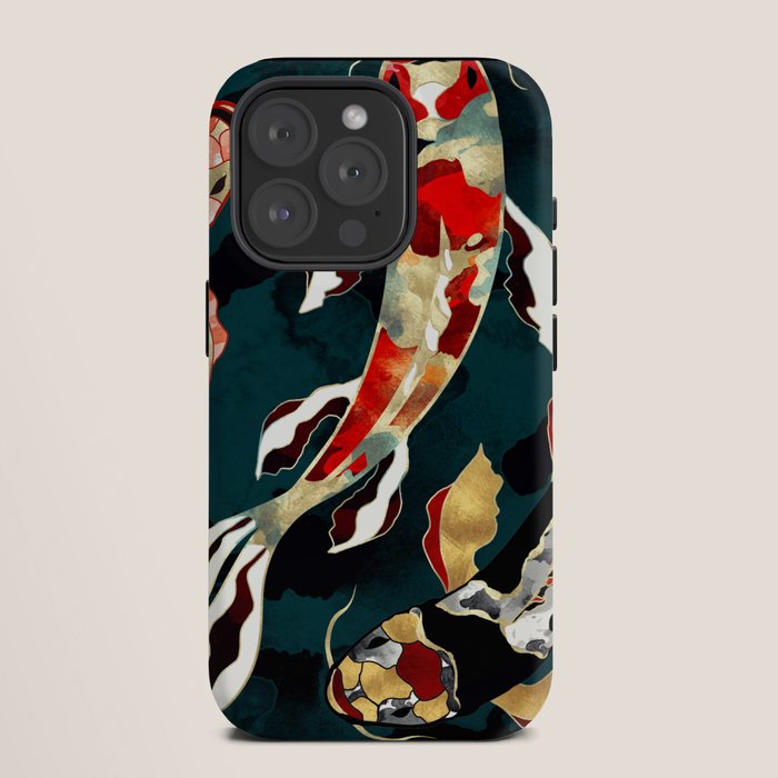 Metallic Koi iPhone Case