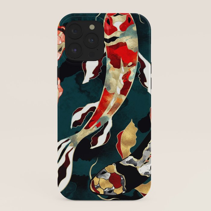 Metallic Koi iPhone Case
