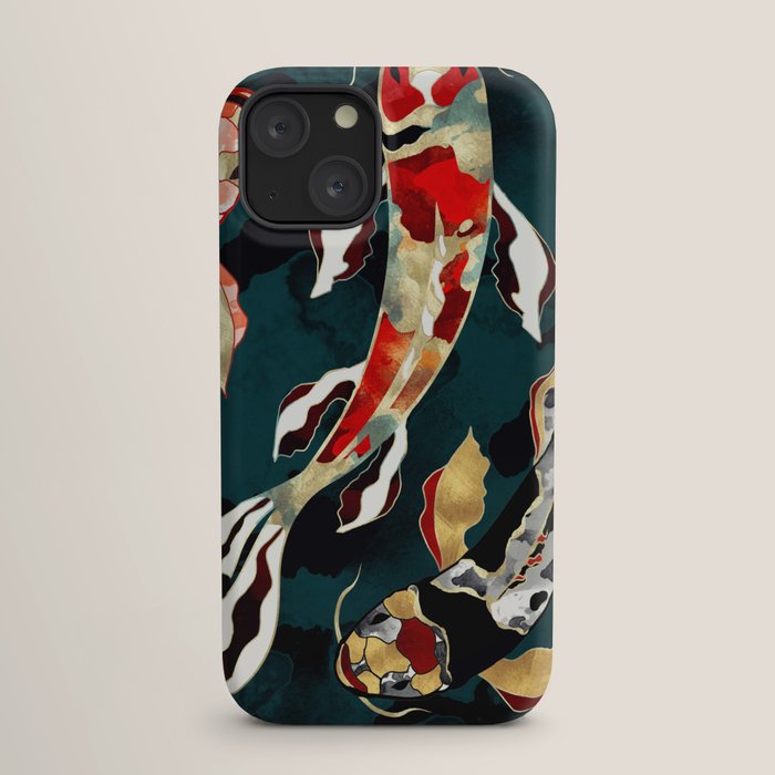 Metallic Koi iPhone Case