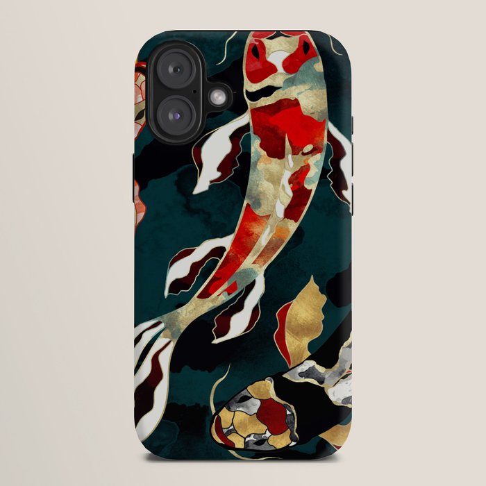 Metallic Koi iPhone Case