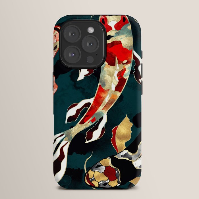 Metallic Koi iPhone Case