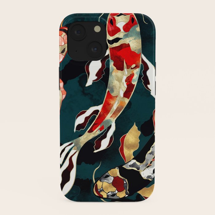 Metallic Koi iPhone Case