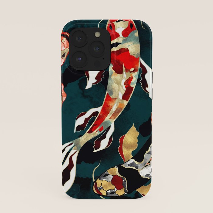 Metallic Koi iPhone Case