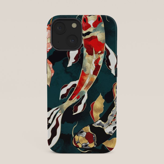 Metallic Koi iPhone Case