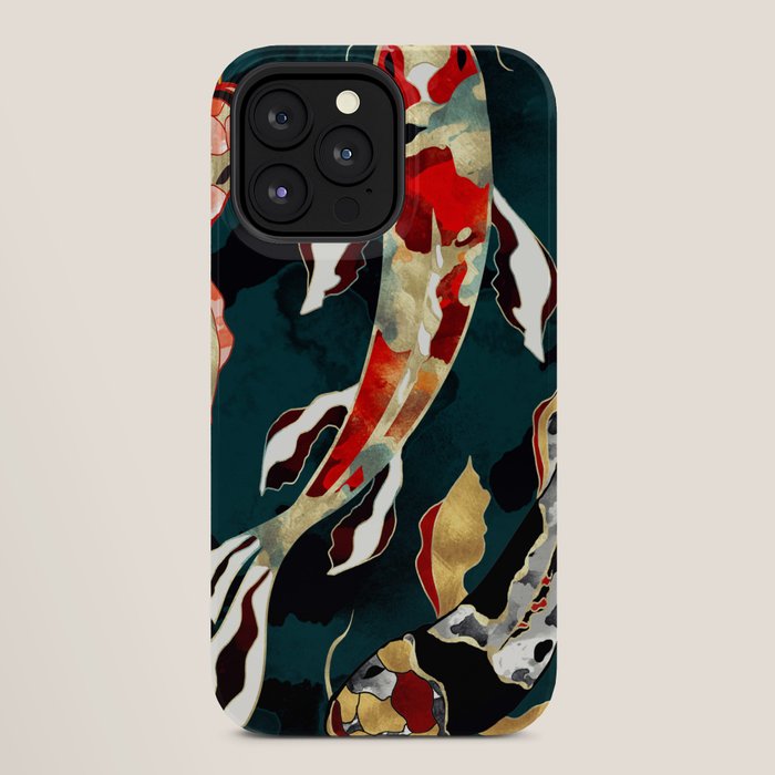 Metallic Koi iPhone Case