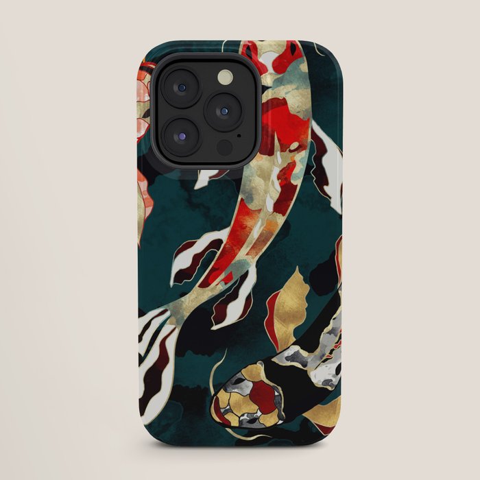 Metallic Koi iPhone Case