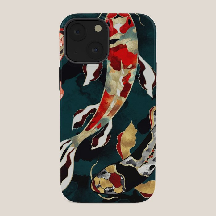 Metallic Koi iPhone Case