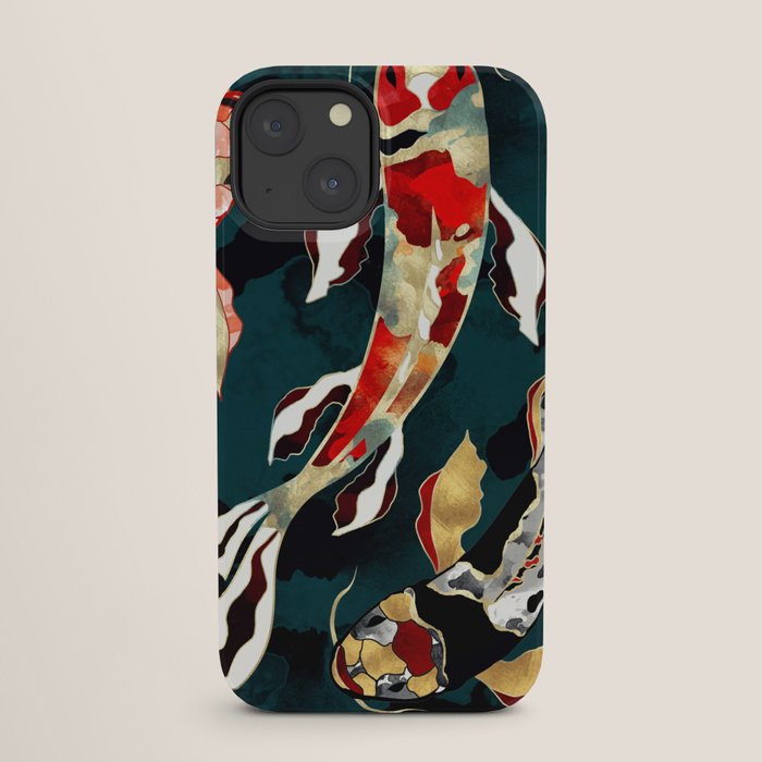 Metallic Koi iPhone Case