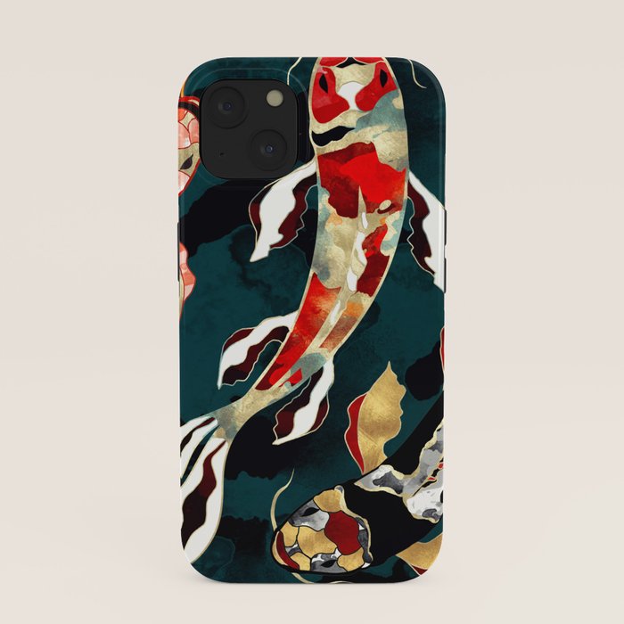 Metallic Koi iPhone Case