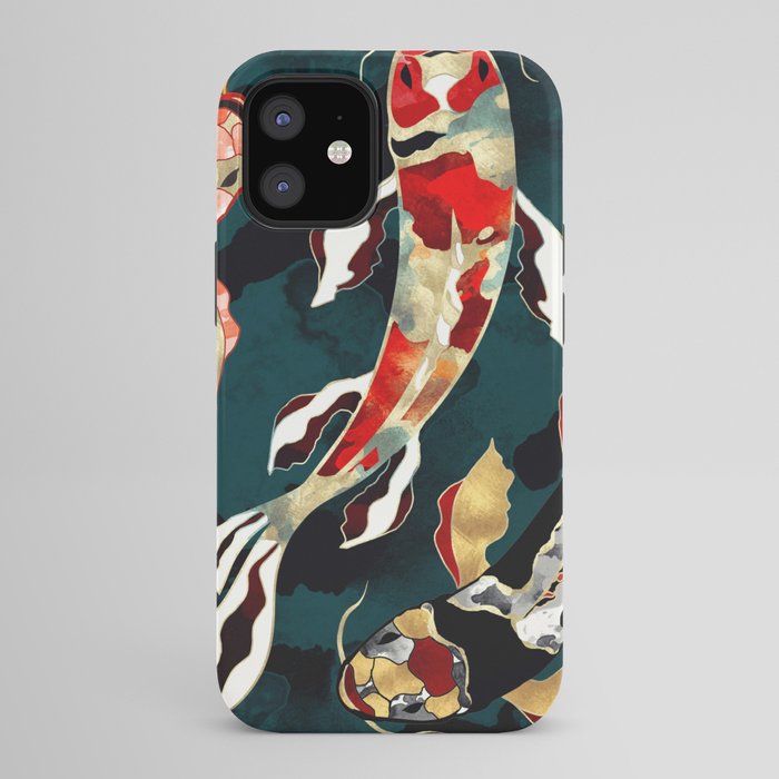 Metallic Koi iPhone Case
