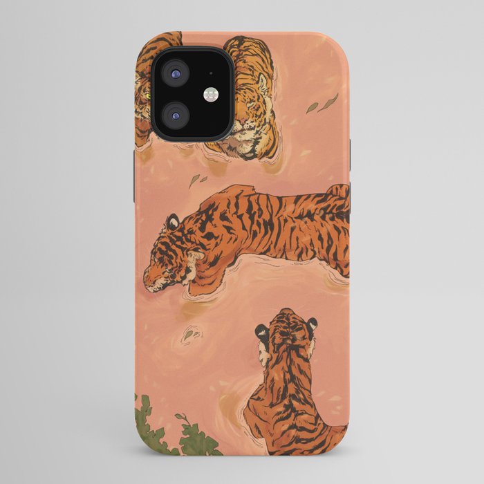 Tiger Beach iPhone Case