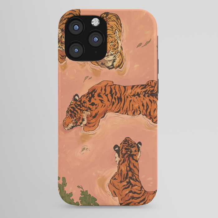 Tiger Beach iPhone Case