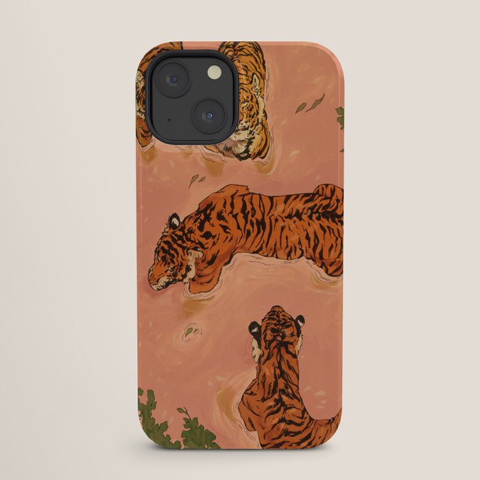 Tiger Beach iPhone Case