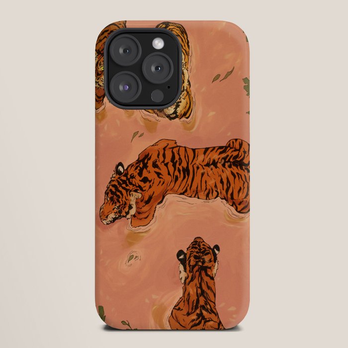Tiger Beach iPhone Case