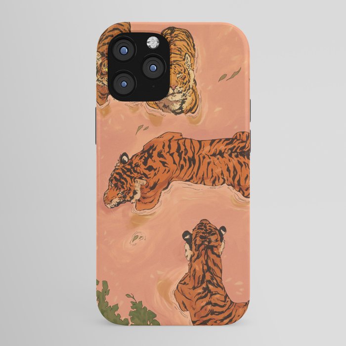 Tiger Beach iPhone Case