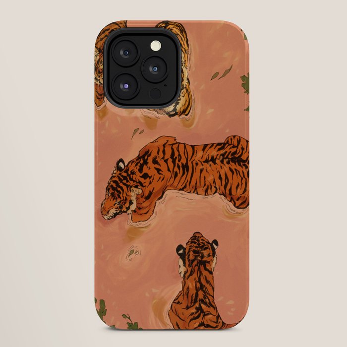 Tiger Beach iPhone Case