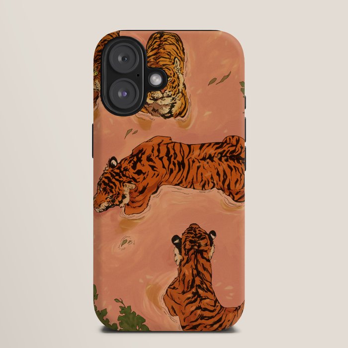 Tiger Beach iPhone Case