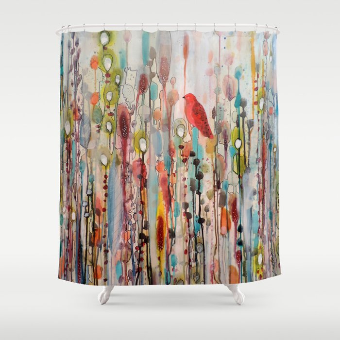la vie comme un passage Shower Curtain