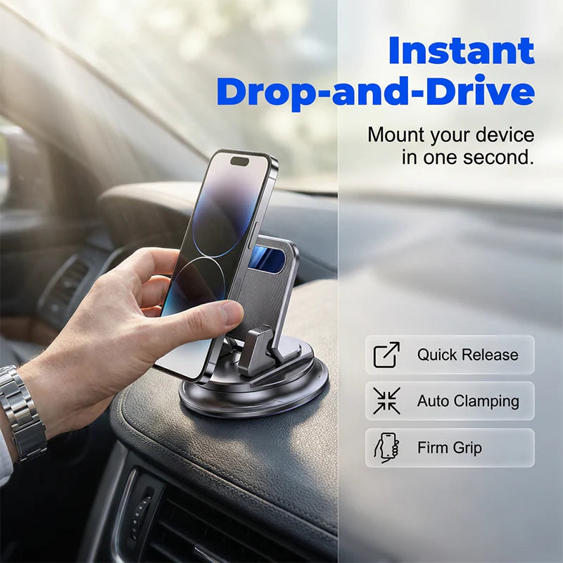 🚗📱 SWIVEL CAR PHONE HOLDER FOR DASHBOARD - BUY 2, GET 1 FREE + BUY 3, GET 2 FREE! 🔥