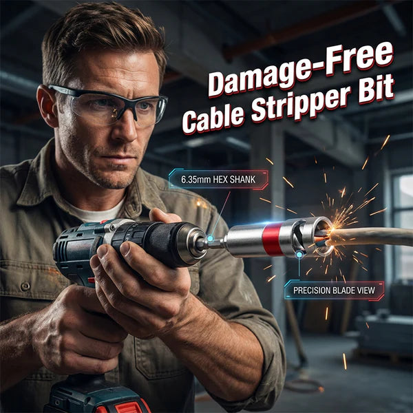 📢📢40% OFF!! ⏰Non-damage cable stripping tip