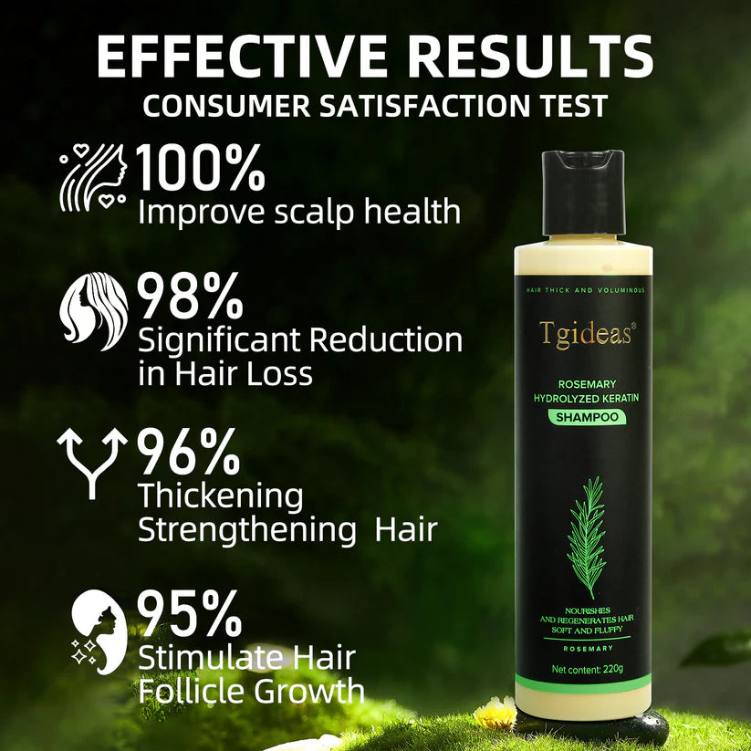 Tgideas® Rosemary Shampoo | Hair Growth & Anti-Dandruff Scalp Treatment
