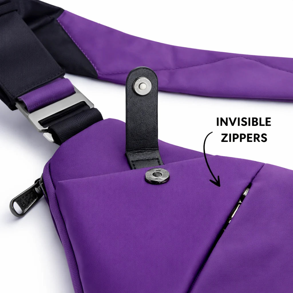 StrideSafe™ anti-theft shoulder bag