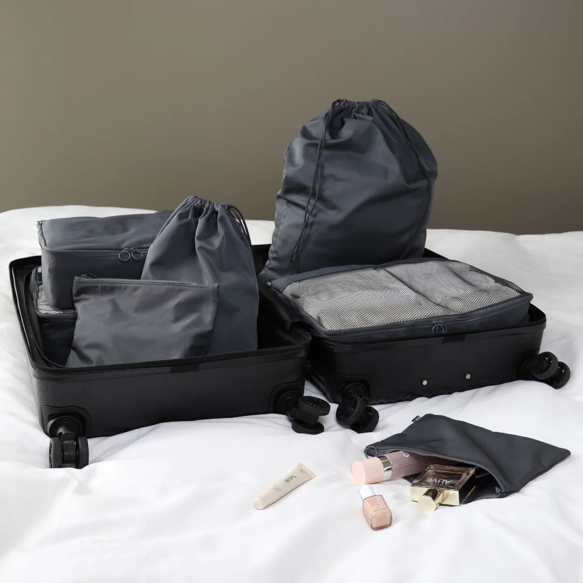 Packing cubes (7 pieces) Pink