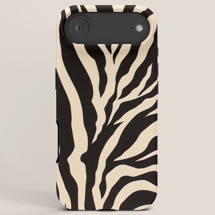 Zebra African Animal Print Pattern iPhone Case