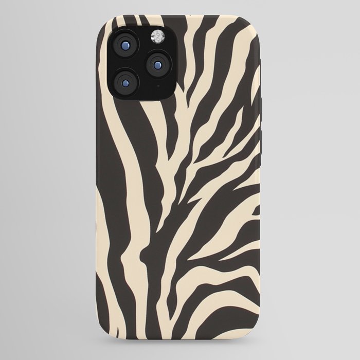 Zebra African Animal Print Pattern iPhone Case