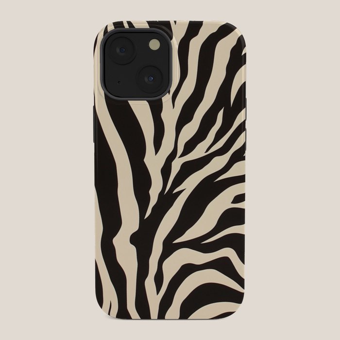 Zebra African Animal Print Pattern iPhone Case