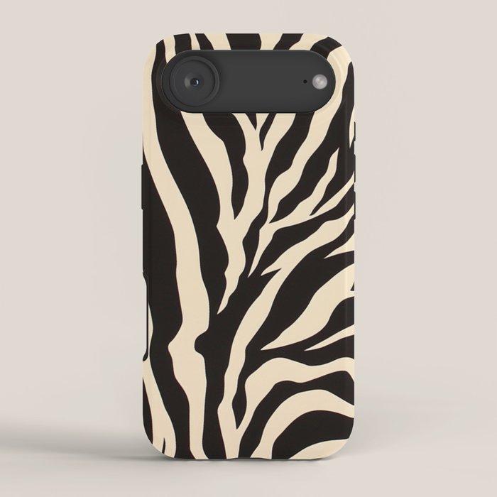 Zebra African Animal Print Pattern iPhone Case