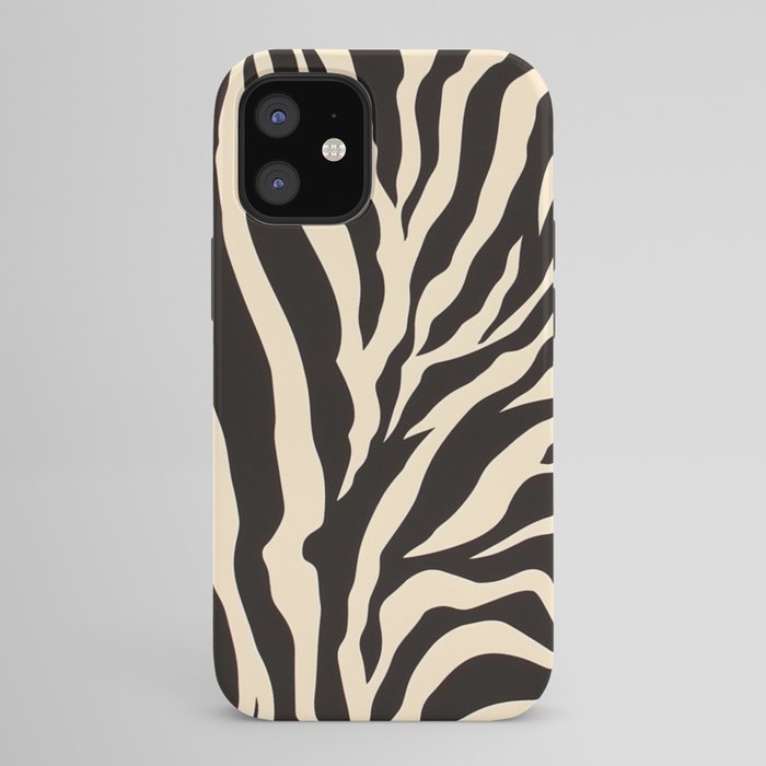 Zebra African Animal Print Pattern iPhone Case