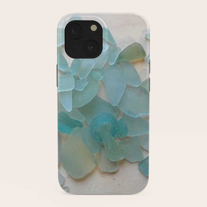 Ocean Hue Sea Glass iPhone Case