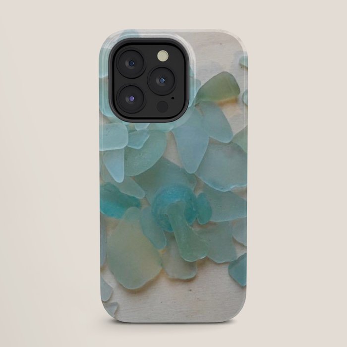 Ocean Hue Sea Glass iPhone Case