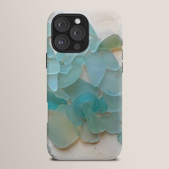 Ocean Hue Sea Glass iPhone Case