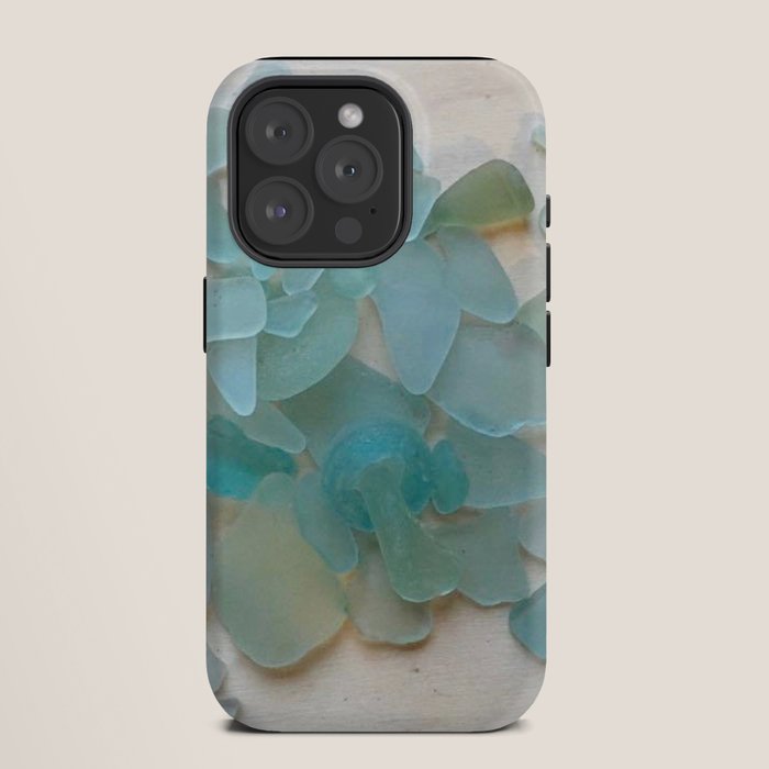 Ocean Hue Sea Glass iPhone Case