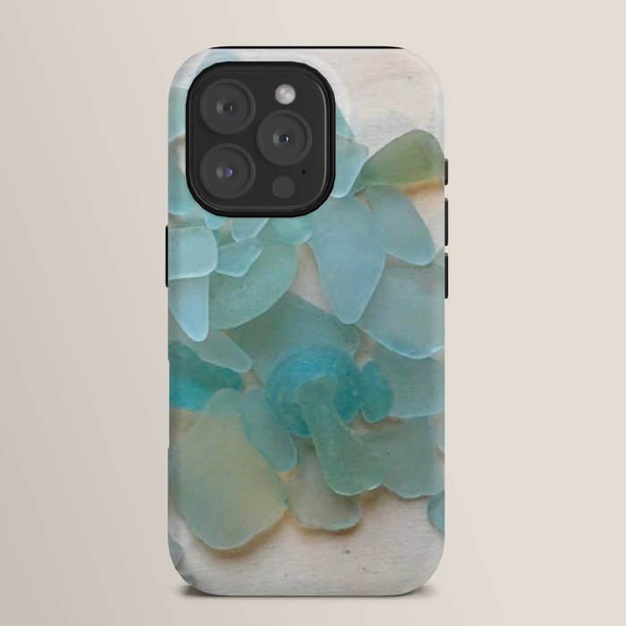Ocean Hue Sea Glass iPhone Case