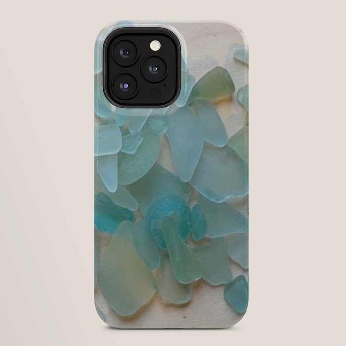 Ocean Hue Sea Glass iPhone Case