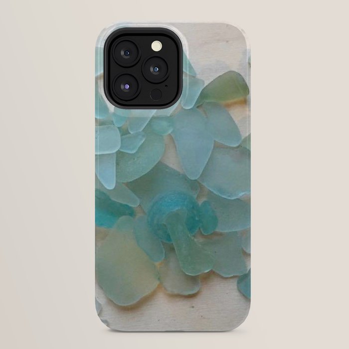Ocean Hue Sea Glass iPhone Case