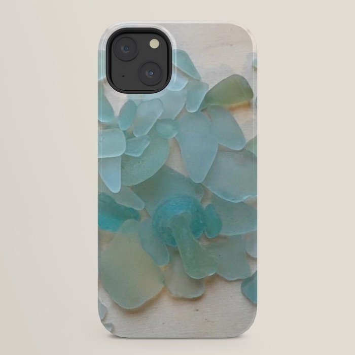 Ocean Hue Sea Glass iPhone Case