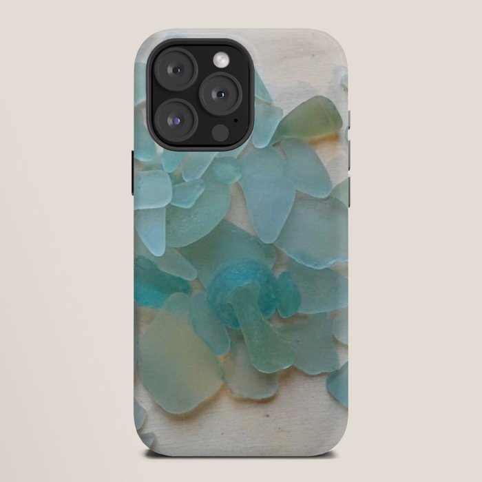 Ocean Hue Sea Glass iPhone Case
