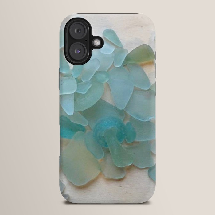 Ocean Hue Sea Glass iPhone Case