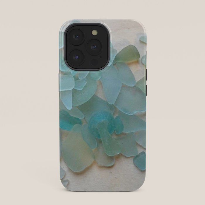 Ocean Hue Sea Glass iPhone Case